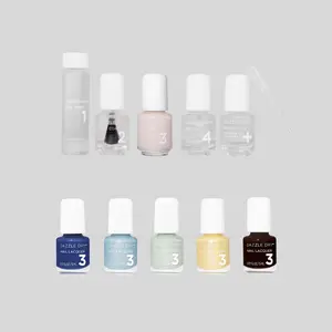 Dazzle Dry, Elevation Mini Flight & Prima Ballerina, Fingernails & Toenails, Professional Nail Kit Set, Long-Wear Chip-Resistant, 10-Piece Bundle, 0.93 fl oz.
