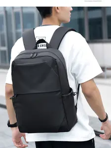 Men's Fashionable Large Capacity Waterproof Backpack, Lightweight Multifunctional Laptop Bag, Outdoor Commute Travel Gear