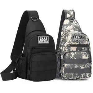 Compact Crossbody Bag – Large Capacity Anti-Theft Sling Pack with Detachable Hook & Smooth Zipper | Adjustable Strap for Travel & Daily Use