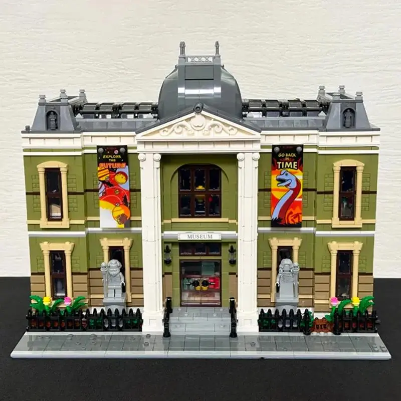 4014Pcs Architectural Building Set for Adults, Decorative Room Display Model, Numbered Bags Included, No Retail Box, Collectible Home Decor, Gift for Halloween, Birthday and Christmas