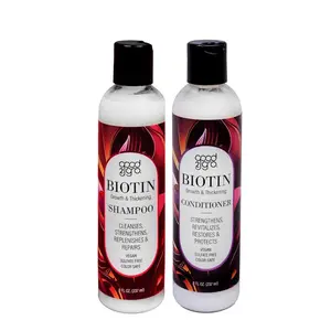 Hair Growth Shampoo for Stronger Fuller Hair - Good2Gro by Gold Banner Beauty 8oz | Biotin Formula Cleanses, Restores & Helps Reduce Hair Loss – Vegan & Cruelty-Free