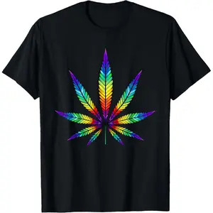 Tie Dye Cannabis Weed 420 Marijuana Leaf Lovers Men Women T-Shirt men gifts graphic tees