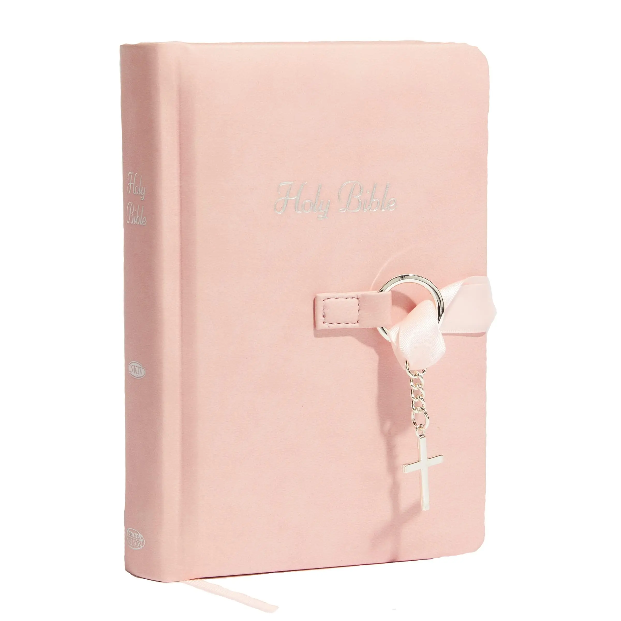 Simply Charming Bible-NKJV-Ribbon Closure -- Thomas Nelson - Bible