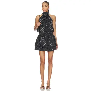 Curaae by Elliatt Celine Mini Dress in Black & White