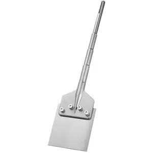 VEVOR SDS Max Floor Scraper, 24.8" x 5.9" Chisel Bit with SDS Max Shank, Compatible with Rotary Hammers, Heat Treated 40Cr Alloy Steel, Sharp Edge for Removing Laminate Flooring, Tiles, and Mortar