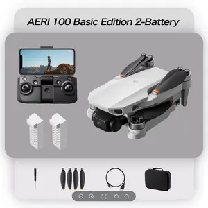 Aeri100/Aeri100VR Remote Control Drone 5G WIFI RC Dron Quadcopter Obstacle Avoidance 8K HD Dual Camera FPV Mini Dron Toys