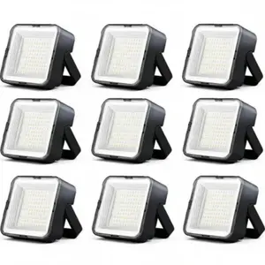 High-Intensity Continuous Lighting 120 LED Mini Solar Waterproof USB Camping Lights, Emergency Phone Charging, Handheld Continuous Lighting