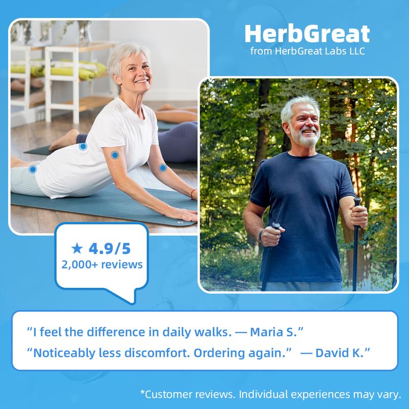 HerbGreat Nerve Support Plus – Neuropathy & Sciatic Nerve Pain Relief Supplement with Turmeric Extract, B Vitamins, Alpha-Lipoic Acid & Acetyl-L-Carnitine – 120 Capsules – Natural Joint & Nerve Health – Made in USA