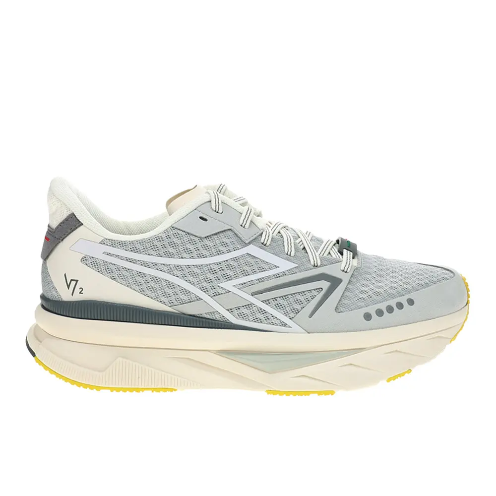 diadora Mens Atomo V7000-2 Running Sneakers Shoes - Grey