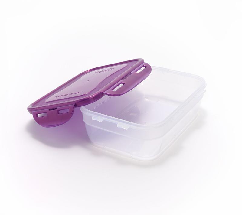 LocknLock Set of 8 Multi Color Nesting Rectangle Storage Set