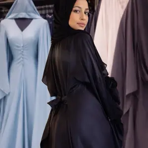 Silk Abaya Set Silk Abaya Set