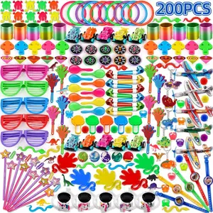 Easter gifts 200pcs Classroom Prizes for Kids Birthday Party Favors Pinata Filler Toy Assortment Prizes for Goodie Bag Fillers