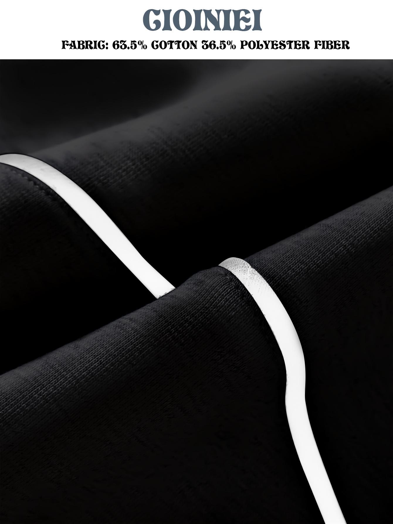 CCCMAI Men's Regular Fit Plain Sweatshirt Crew Neck Long Sleeve Top Street Fashion Style Loose Casual Solid Color Pullover Suitable for Spring and Fall Fashionable Menswear