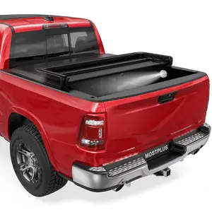 For 2002-2026 Dodge Ram 1500 2500 3500 Inclu. Classic & New Body Fleetside Soft Folding Tonneau Cover Truck Bed Cover without RamBox