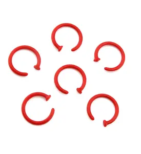 Red Bioflex Nose Hoop Ring