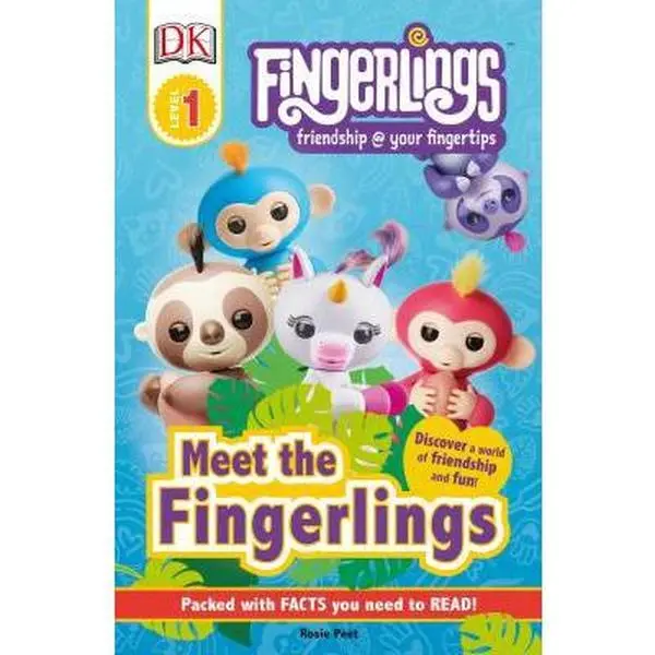 USED-DK Readers Level 1: Fingerlings: Meet the Fingerlings by DK (Paperback)