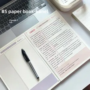 B5 Notepad – Minimalist & Stylish Student Tear-Off Planner Notebook for Journaling, Memos, and Drafts