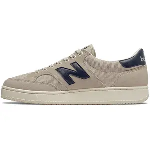 New Balance NB Pro Court Fabric Low-Top Athletic Casual Sports Shoes, Unisex Trainer (Beige Gray)