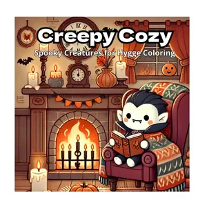 Creepy Cozy. Spooky Creatures for Hygge Coloring: Find Comfort in Coloring Adorable Monsters in Relaxing Hygge Moments