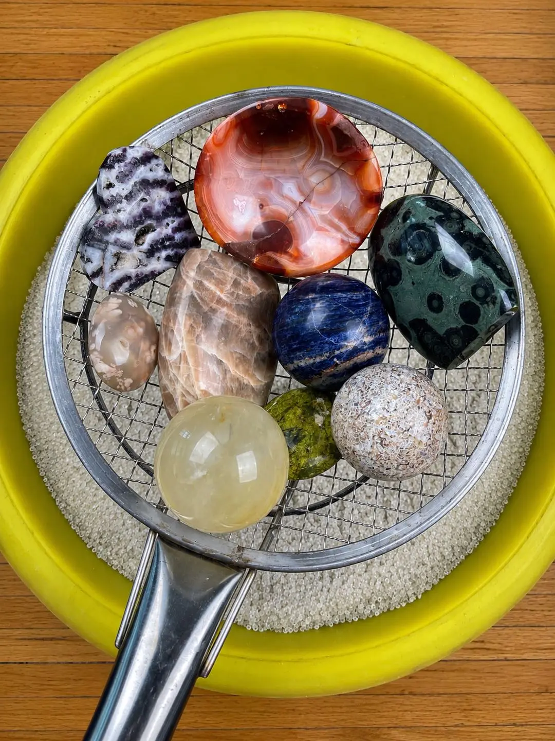 Genuine crystal 2 scoops option over 4lbs free shipping-kinds of Natural Stone Spheres & Towers for Home Office Decoration