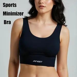 Seamless Padded Sports Bra Women's Wireless Yoga Bra