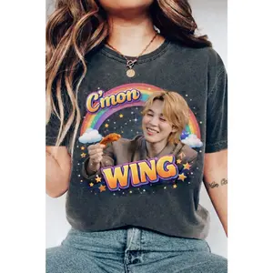 Come on Wing Jimin Shirt, 2.0 Arirang T-Shirt, Jimin Sweatshirt, Vintage Jimin Cult Army Fan Graphic Tee