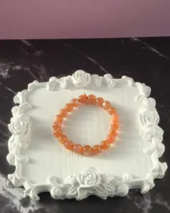 🍑High-Grade Peach Sunstone Bracelet