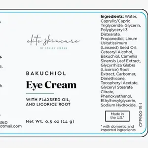Bakuchiol Eye Cream