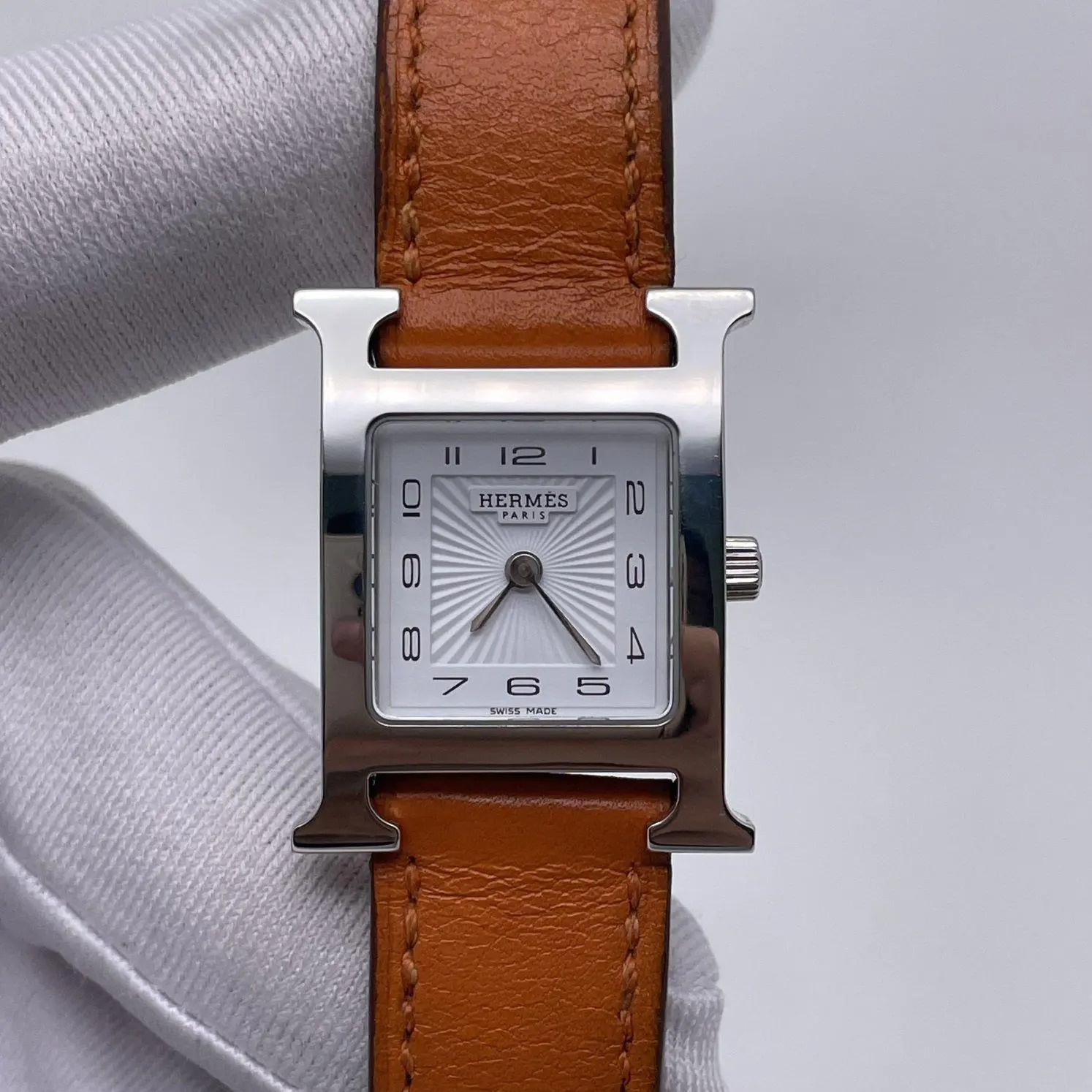 Hermès Heure H Watch 21MM  Reference W036707WW00/9468