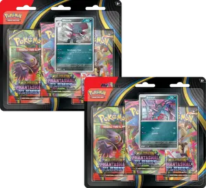 Pokemon MEGA Evolutions 2 Phantasmal Flames 3-Pack Blisters (set of 2) Authentic Collectible Cards Sealed Hobby Box