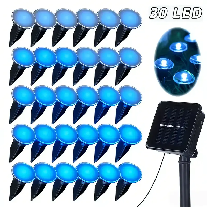 Blue-Light Guide Lamp, 30 Bulbs