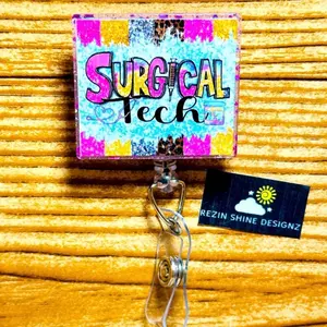 Surgical Tech Badge Reel
