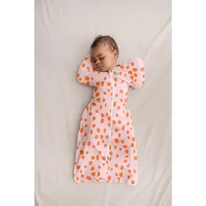 Swaddle Up™ Transition Bag 1.0 TOG Cotton Light Pink Jumbo Animal