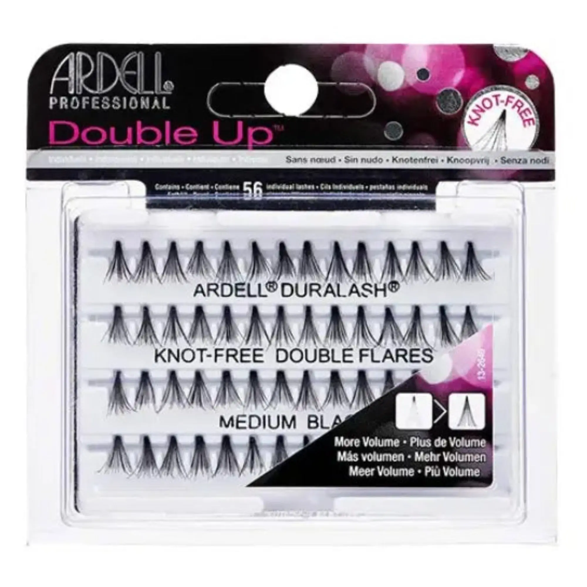 Ardell Medium-Black 56 Knot-Free Individual Lashes Ardell Medium-Black 56 Knot-Free Individual Lashes