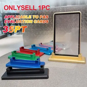 6061 Pure Aluminum Rating Card Base Shell, Compatible with 35pt Rating Cards, Durable and Stylish, Perfect for Collectors and Enthusiasts