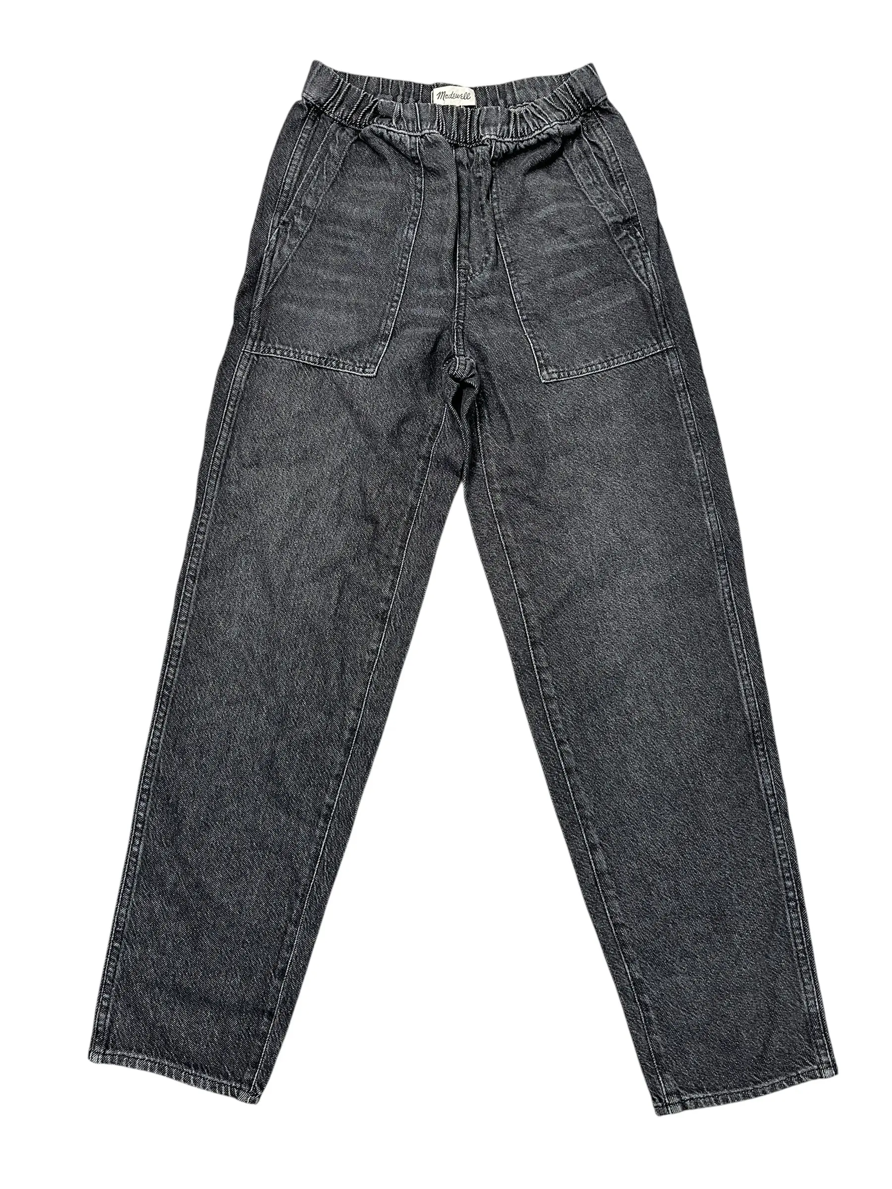 Pants Other By Madewell In Black Denim, Size:Xxs