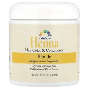 Rainbow Research Henna, Hair Color and Conditioner, Blonde, 4 oz (113 g)