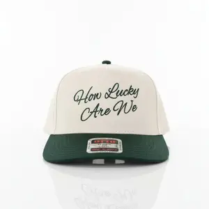 How Lucky Are We Embroidered Hat, Trending Trucker Hats, Trucker Hats Women