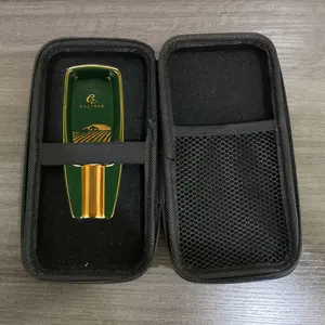 Portable Guba cigar box, with cigar box and waterproof fumigation system (cigar storage bag + green ashtray), can hold 8 cigar (artificial) - travel-friendly cigar rack, ideal men's cigar and storage gift box