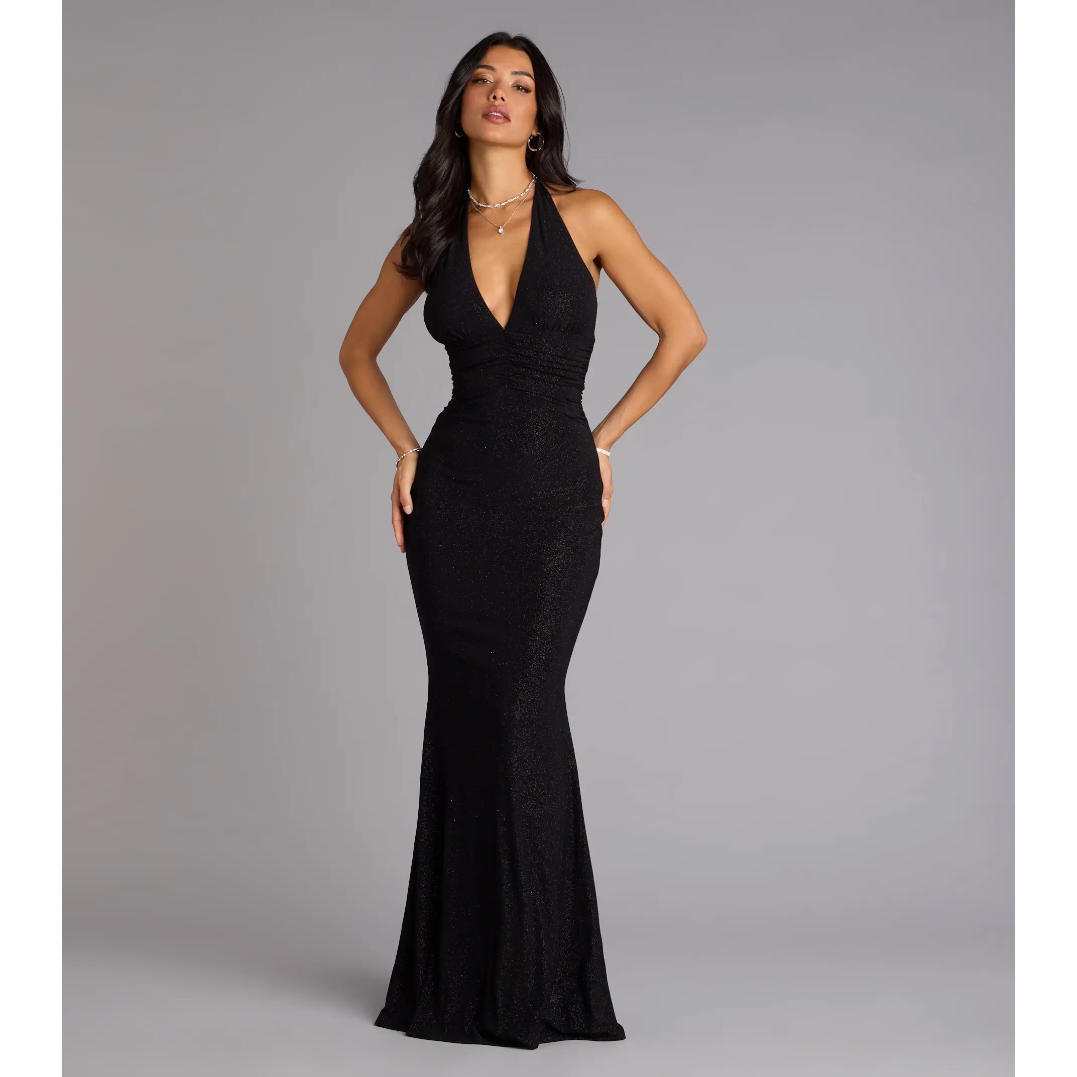 Maribeth Glitter Strappy Back Mermaid Formal Dress - TikTok Shop Maribeth Glitter Strappy Back Mermaid Formal Dress - TikTok Shop