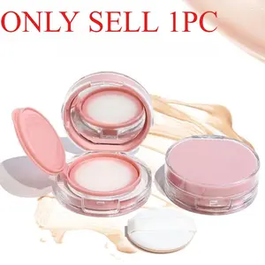 Mini Transparent Air Cushion Box Foundation DIY Empty Puff Boxes with Mirror BB Cream Cosmetic Container Makeup Skin Care Tools