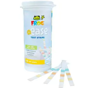212 MAIN HydroQuip Chemical Ease Water Quality Tester Test Strips, Easy-Read Aquatic Fitness Equipment Accessory