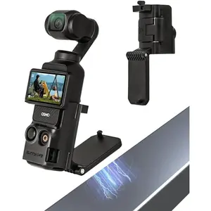 DJI  Pocket 3  Mount Stand,Quick Release Super   Suction Mount with Protective Case Holder,Easy Use & Secure Adjustable Handle