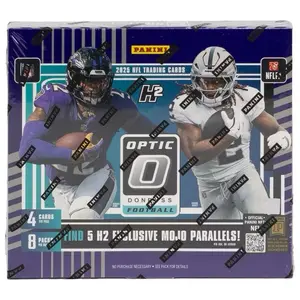 2025 Panini Donruss Optic Football H2 Box Trading Cards