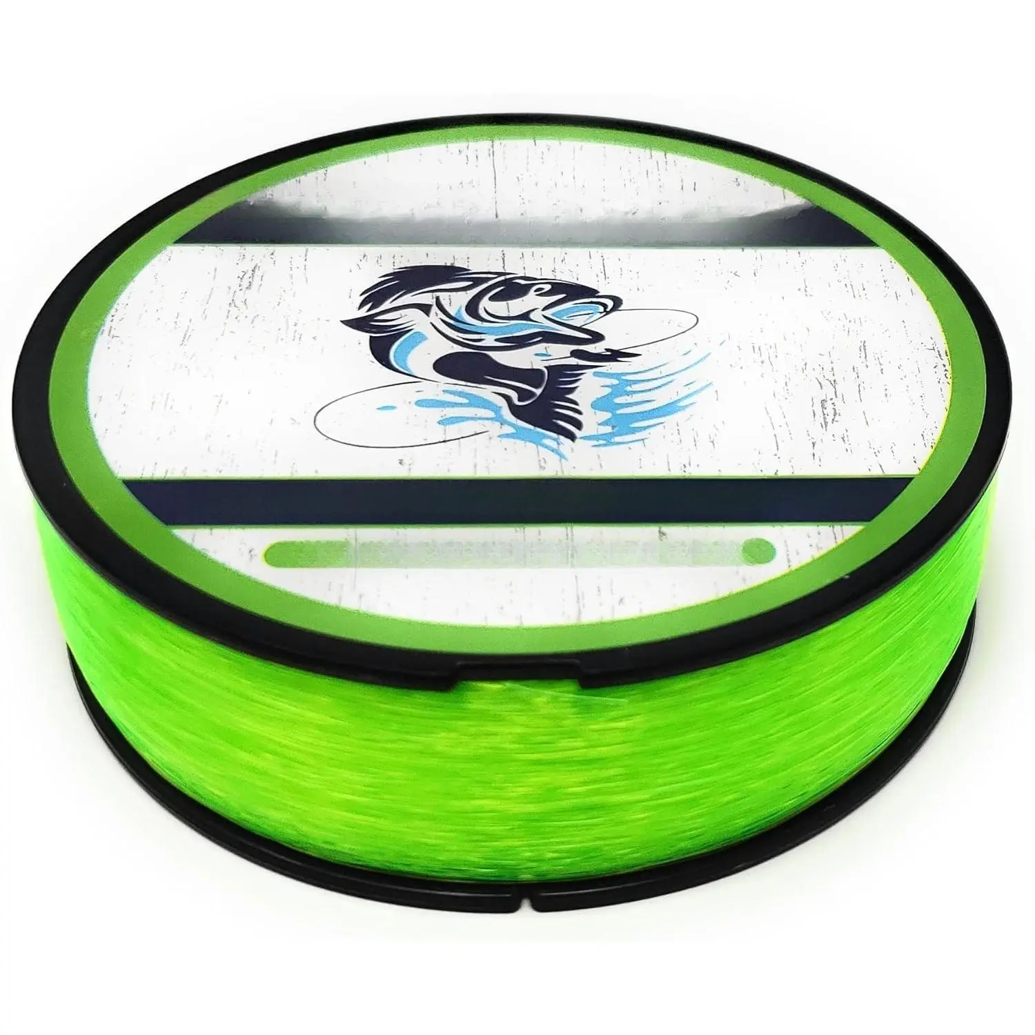 Reaction Tackle Monofilament Fishing Line- Strong and Abrasion-Resistant Nylon Mono, Smooth and Long Casting - Low Memory- Freshwater and Saltwater Fishing Monofilament Line