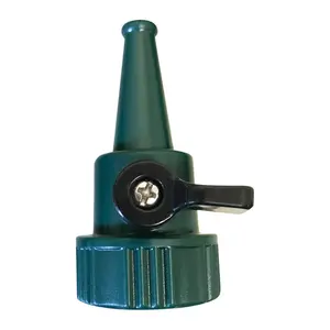 Rugg  1 Pattern High Pressure Plastic Hose Nozzle - Green, Pack of 30
