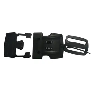 Buckle kit (4 pcs) with number combination lock