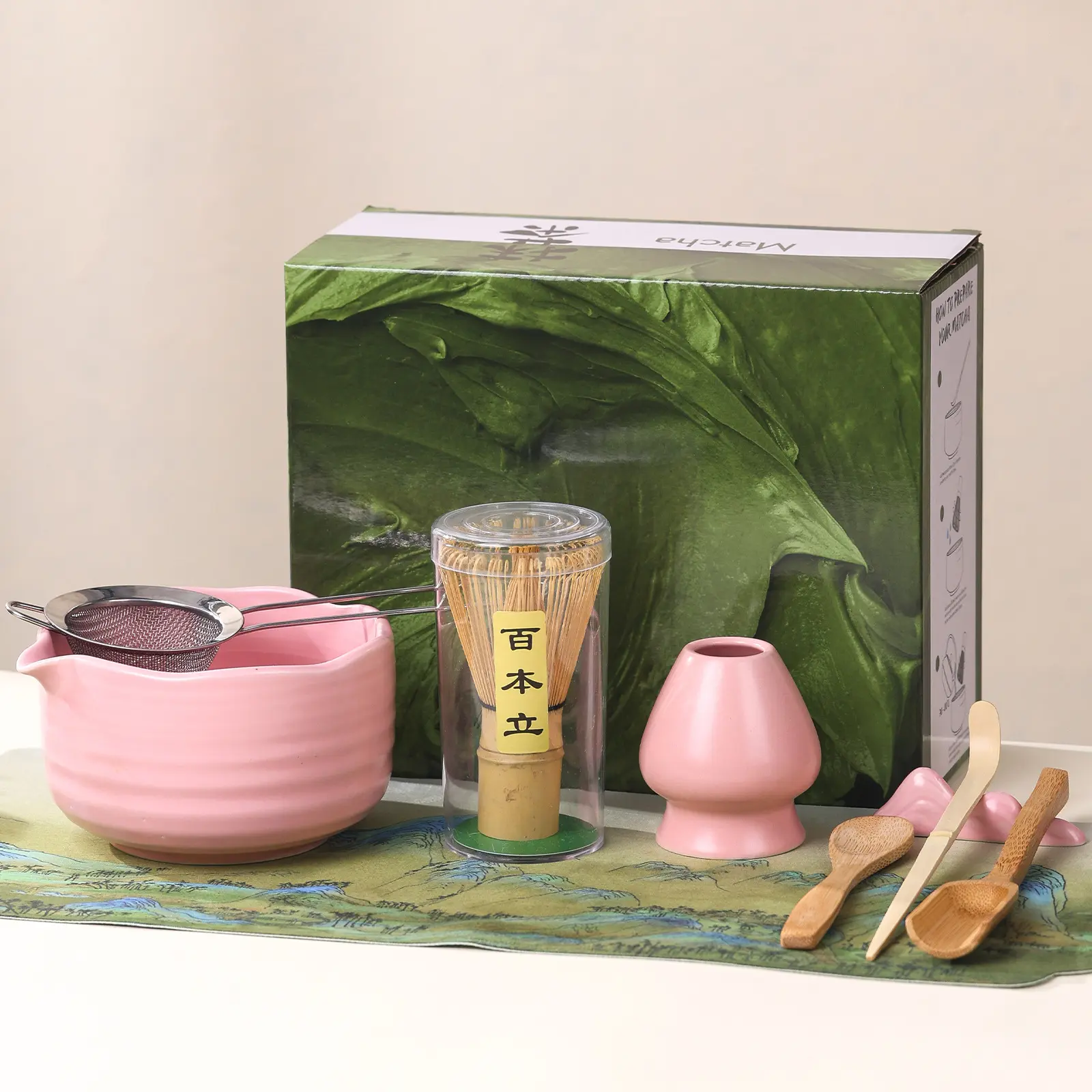 Japanese Style Tea Bowl Set, Matcha Cup, Sake Cup, Traditional Japanese Design, Perfect for Tea Ceremony & Daily Use