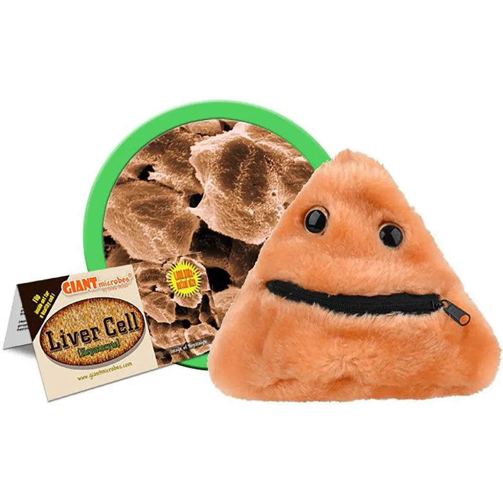 Giant Microbes Plush - Liver Disease (Cirrhosis)