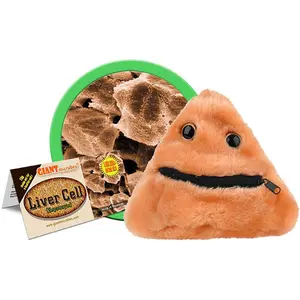 Giant Microbes Plush - Liver Disease (Cirrhosis)